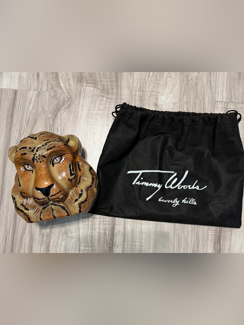 Timmy Woods Tiger Head Bag
